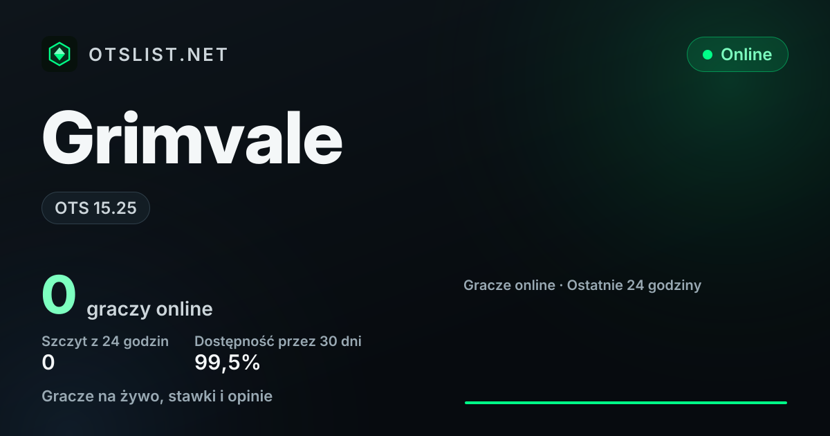 Grimvale w OTSLIST.NET: OTS 15.25